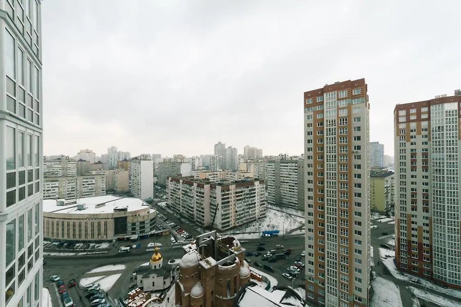 Cozy Apartment On Gmyri 12B Near Metro Poznyaki Kyiv